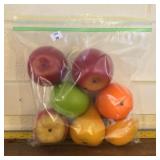 Bag of Artificial Fruit