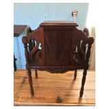 Side table with built in humidor