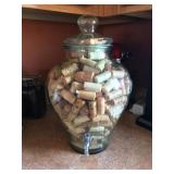 Huge Leamonade/Tea Dispensor full of Corks