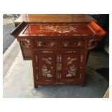 Chinese Altar Cabinet with Beautiful Inlay