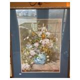 Framed Floral Print