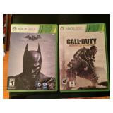 Two XBOX 360 Games