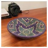 Woven basket from Mexico