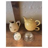 Tea Pot and Honey etc