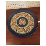 Hand Painted Wood Plate