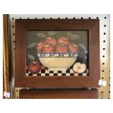 Framed Bowl of Apples