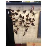 Metal Floral Sculpture