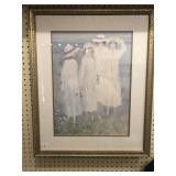 Framed Print of Elegant Ladies