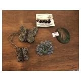 Jewelry Lot with Nice Pins