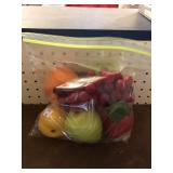 Gallon Bag of Artificial Fruit