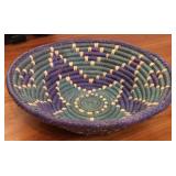 Woven basket from Mexico