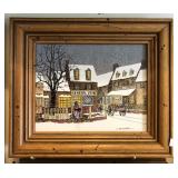 Framed Winter Scene