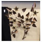 Metal Floral Sculpture