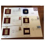 6 Gold Stamps