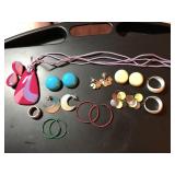 Necklace and Earring Set and Other Earrings