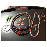 Necklaces and Earrings