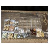 Large lot of findings and beads