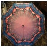 Flamingo Umbrella and Beach Bag