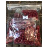 Dark Pink Beads