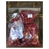 Dark Pink Beads