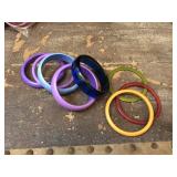 Melamime, Bakelite and Plastice Bracelets