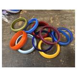 Melamime, Bakelite and Plastice Bracelets