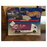 Hot Wheels and Race Car Hauler
