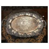 Oval Silver Platter