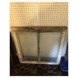 Old Window with Painted Frame