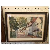 Framed Watercolor