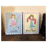 Two Signs for Girl