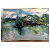 Painting by Local Artist Sabrah Eden