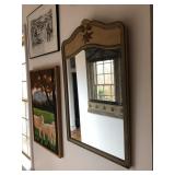 Golden Rose Mirror