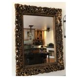 Large Gold Mirror