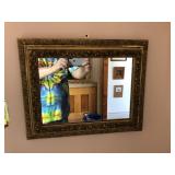 Small Gilded Mirror