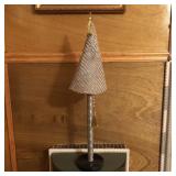 Silver Stick Lamp
