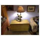 Distressed Wood Chest