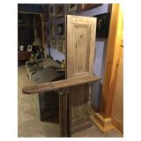 Shelf Made from Reclaimed Architectural Elements