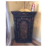 Black Corner Cabinet