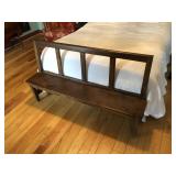 Low Bench with High Back Rest