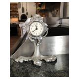 Small Silver Clock
