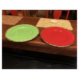 Gold Trimmed Plates