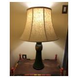 Green Ceramic Lamp
