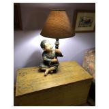 Chinese Boy Lamp