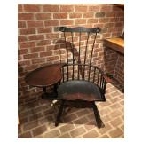 Black Spindle Back Chair