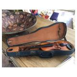 Old Violin in Case