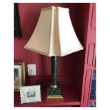 Green Marble Lamp