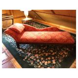 Red Chaise Lounge
