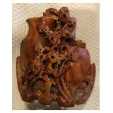 Old Asian Soapstone Vase