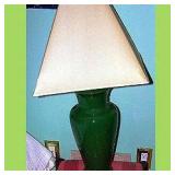 Green Ceramic Lamp